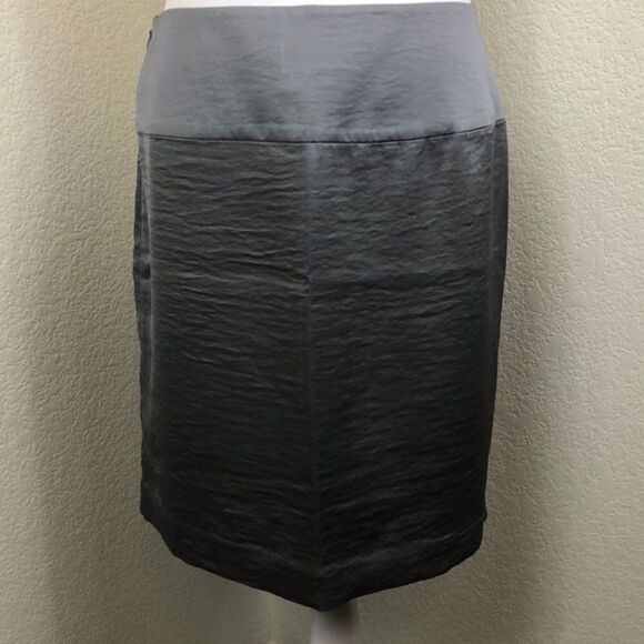 Banana Republic Silver Sheen Tulip Skirt Size 8 NWT - Picture 4 of 7